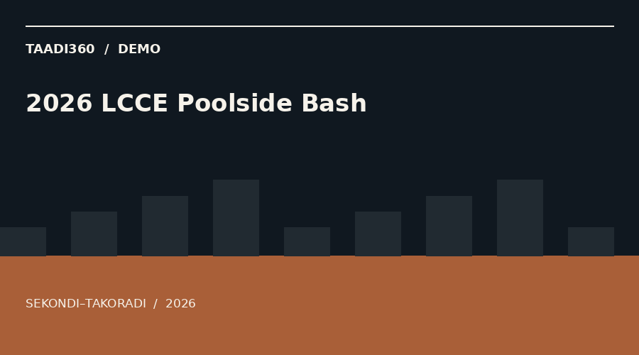 2026 LCCE Poolside Bash