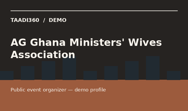 AG Ghana Ministers' Wives Association